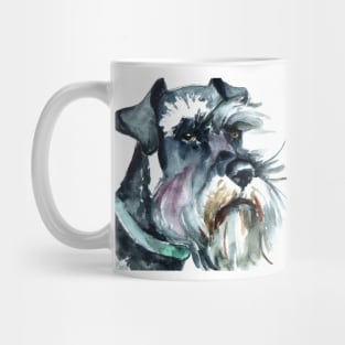 Miniature Schnauzer Watercolor - Gift For Dog Lovers Mug